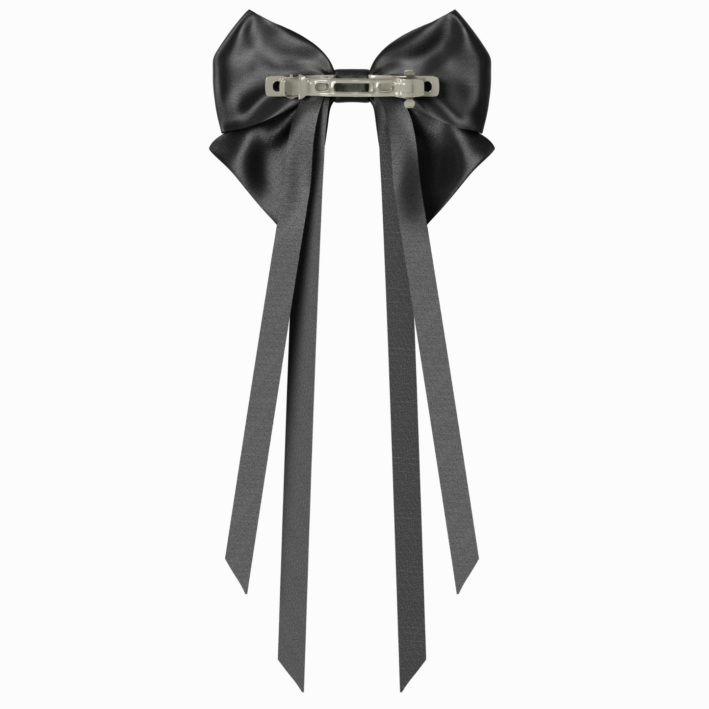 Bow hair clip ribbons. EMO style Emogirl