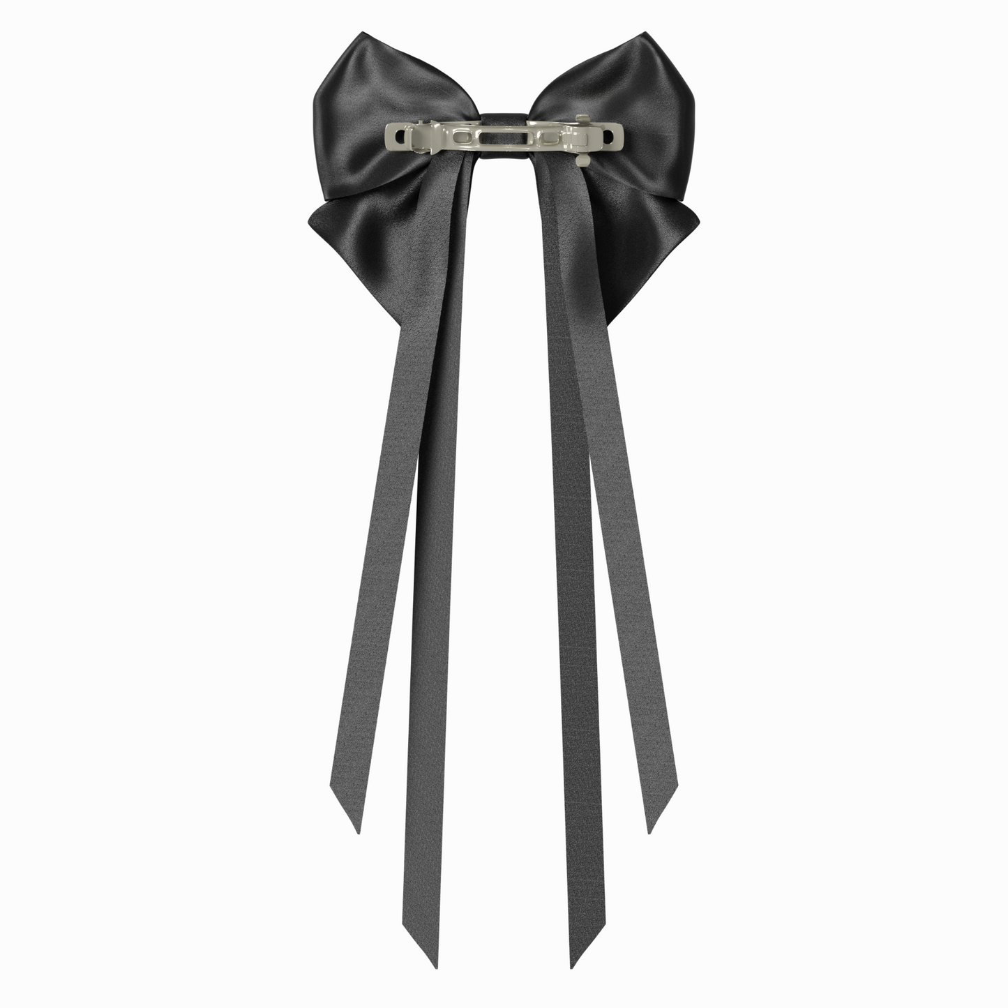 Bow hair clip Ribbons. Gothic style