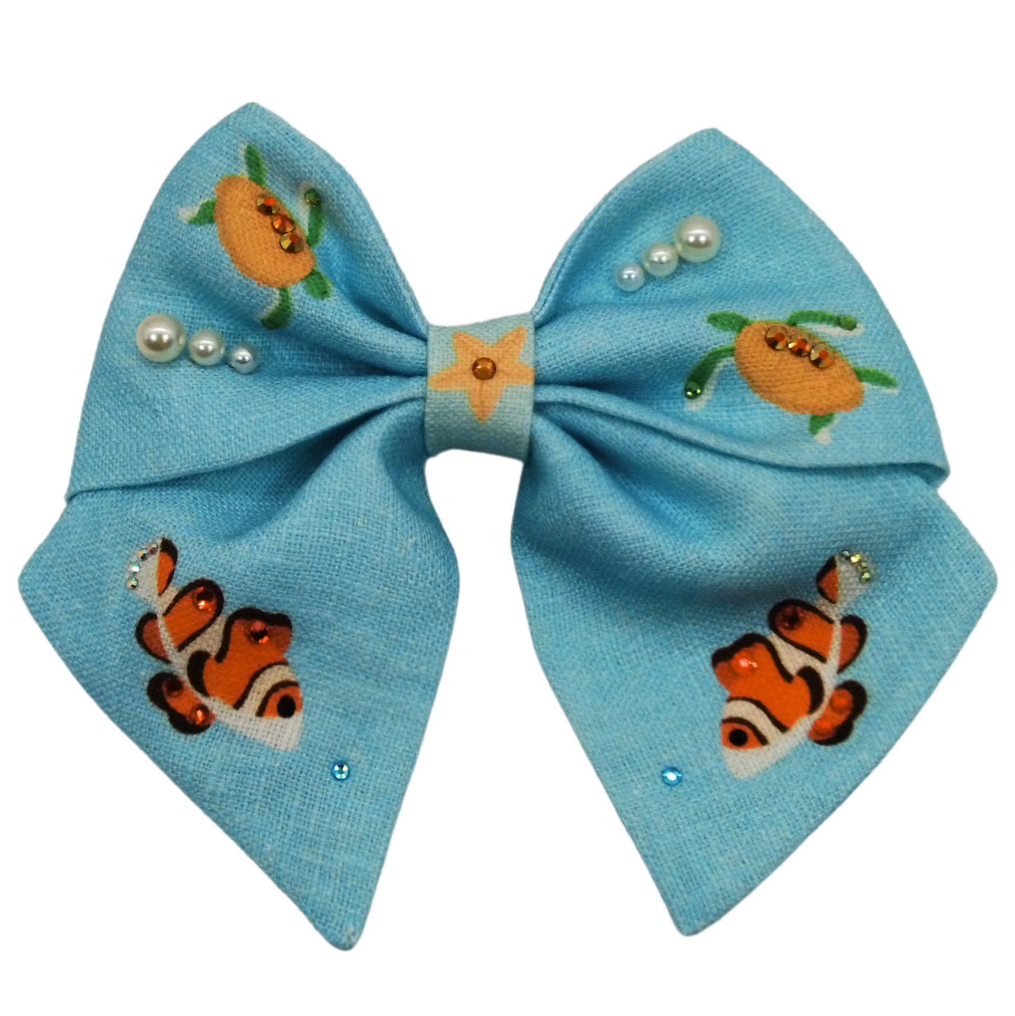 Bow Summer Holiday Orange Fish