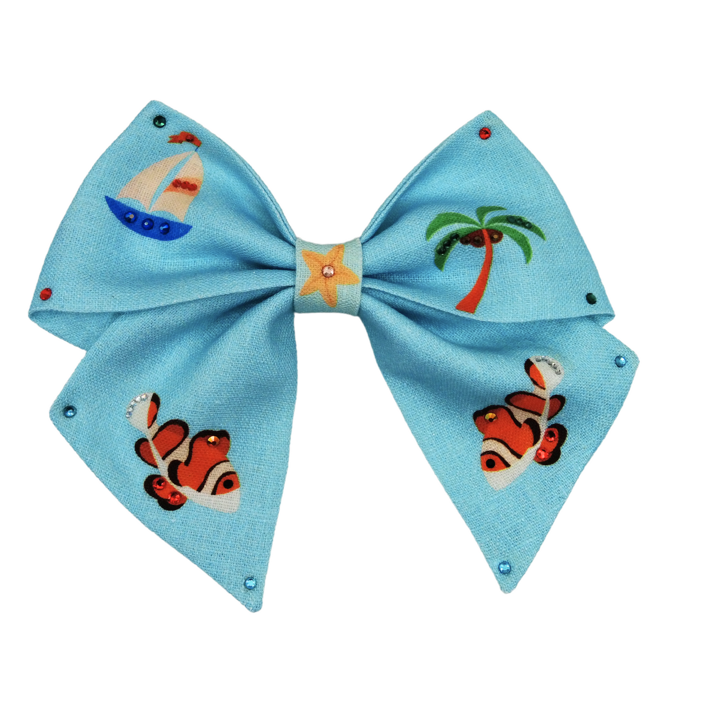 Bow Summer Holiday Orange Fish