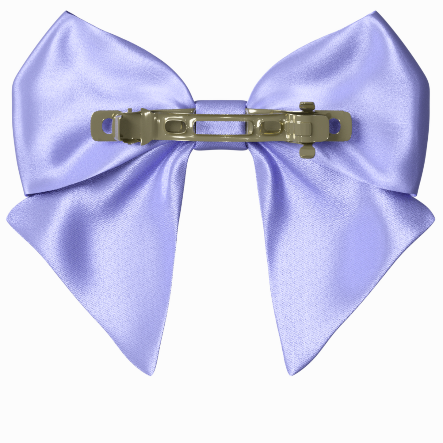 Blue Bow hair clip. Floral collection