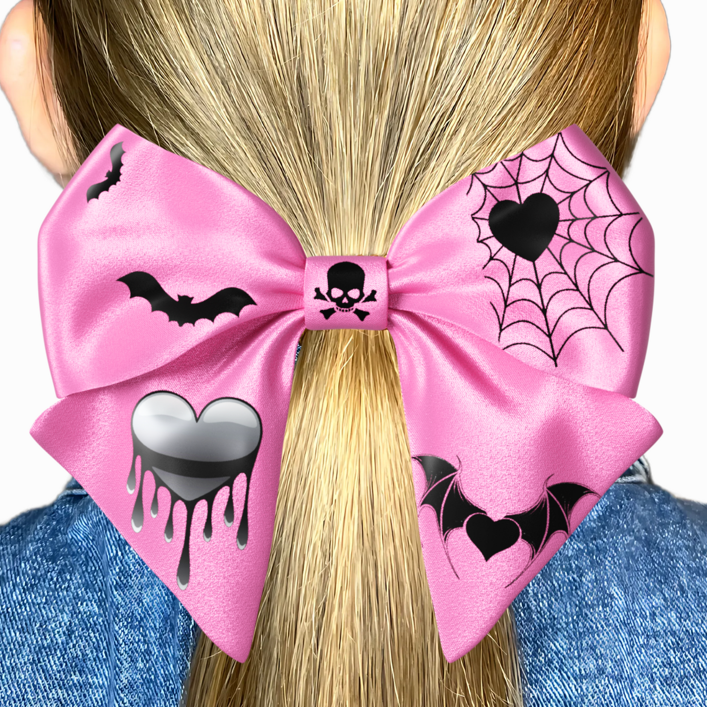 Bow hair clip. EMO style Emogirl