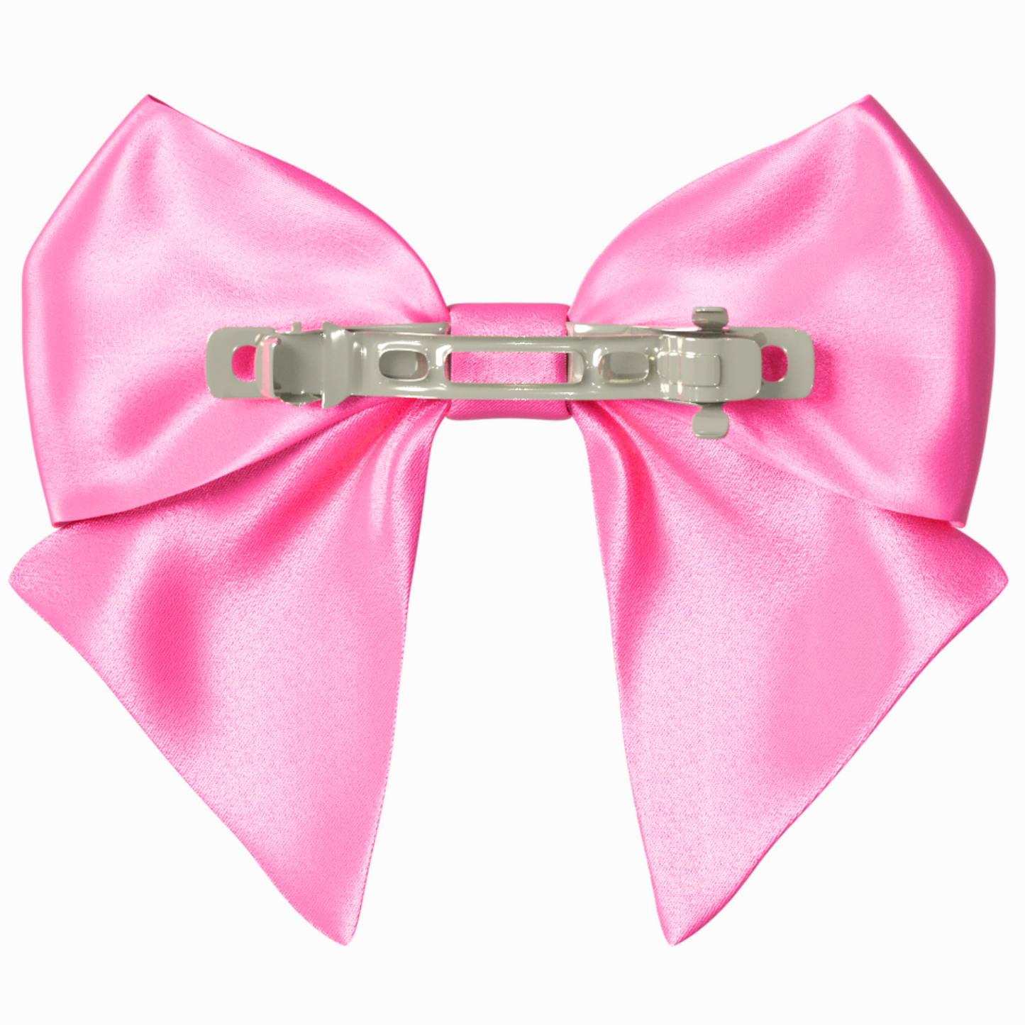 Pink Bow hair clip. Valentine's Day collection