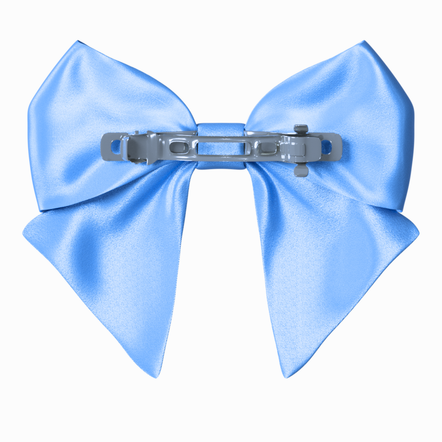 Blue Bow hair clip. Floral collection